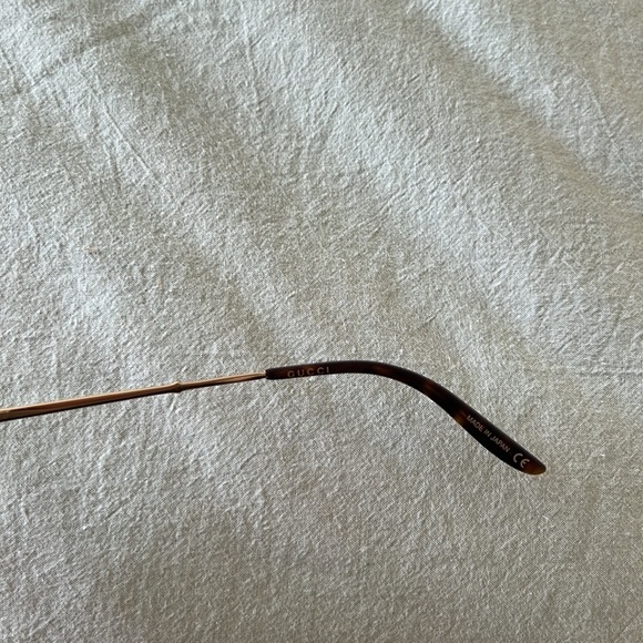 Tortoise Gucci Glasses (No Prescription) - Picture 2 of 4